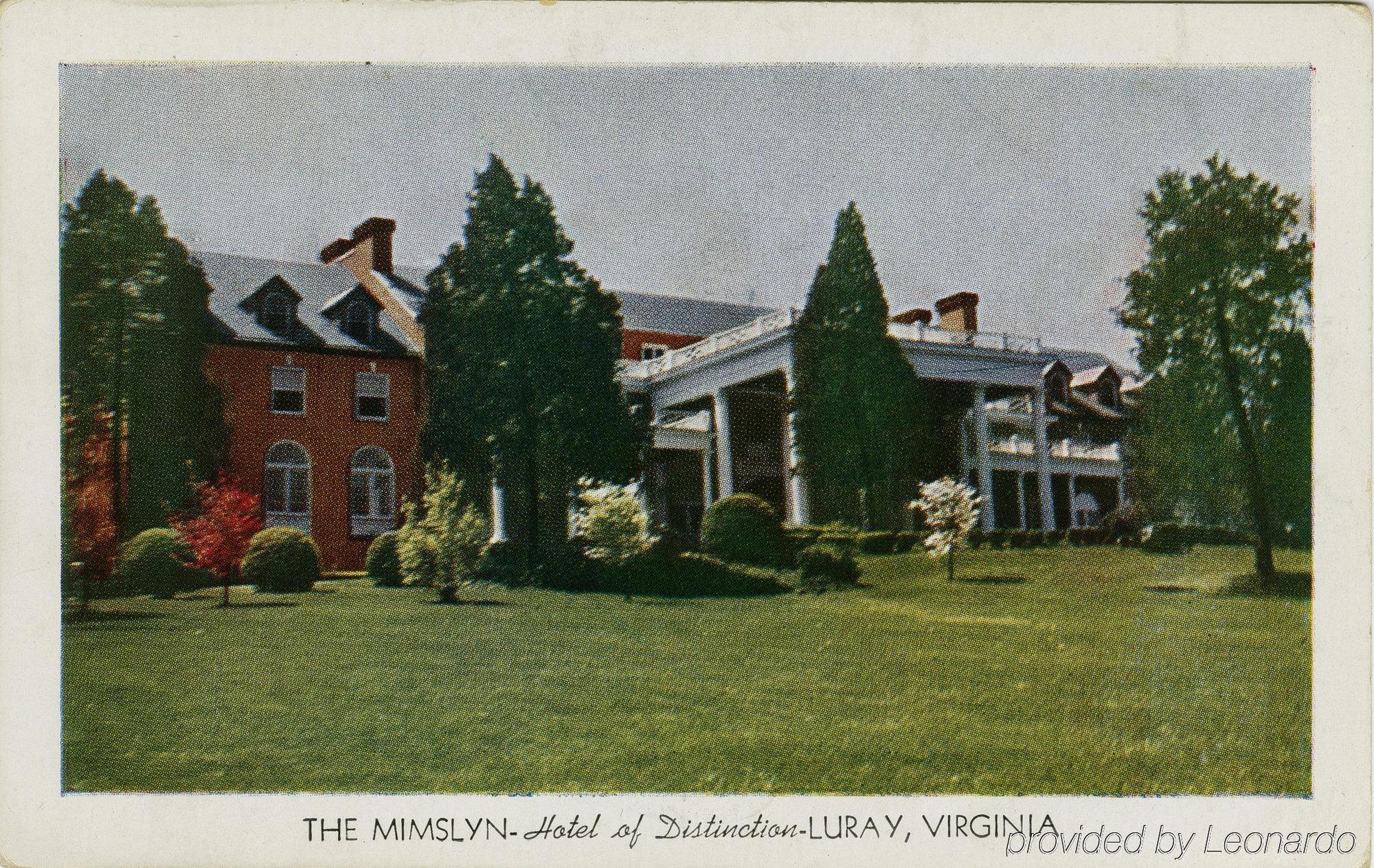 The Mimslyn Inn Luray Exterior photo