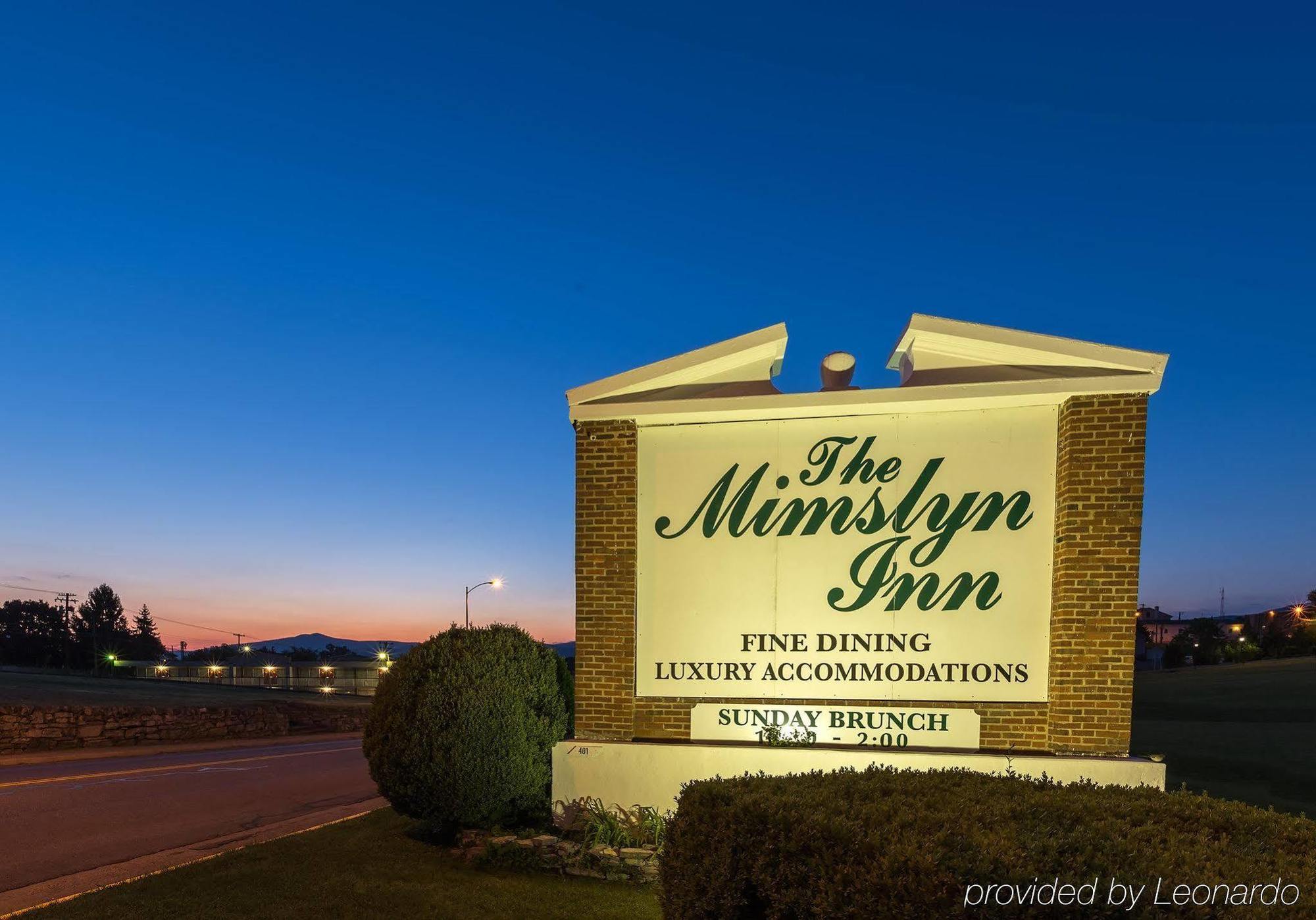 The Mimslyn Inn Luray Exterior photo